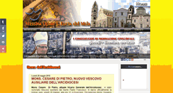 Desktop Screenshot of diocesimessina.it